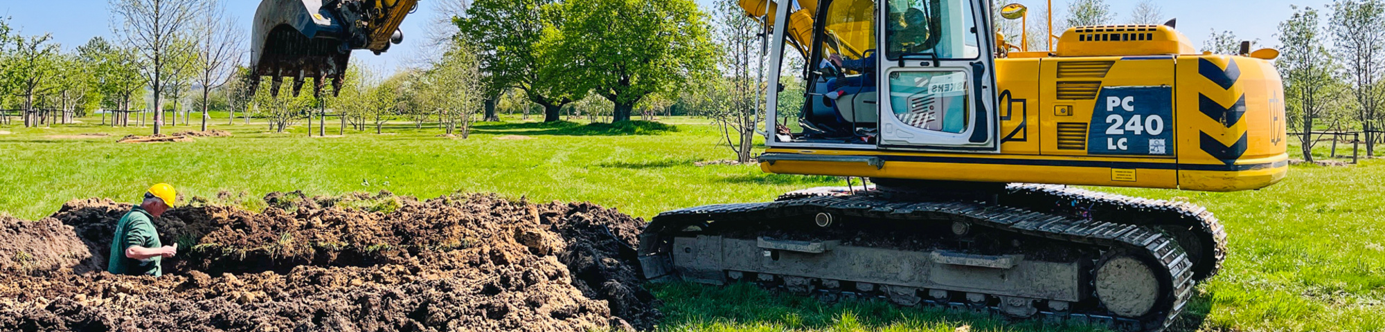 Plantgatvoorbereiding en bodemverbetering