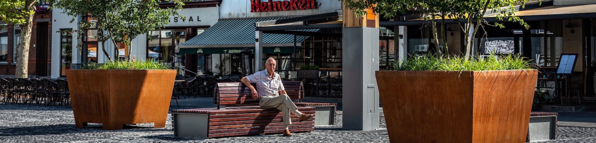 Projecten met bomen in bakken