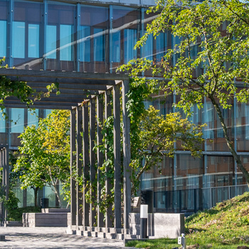 Roof garden Erasmus MC Rotterdam