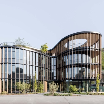 Dachgarten des Bürogebäudes B3, Krivá