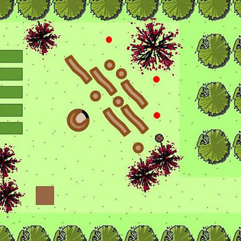 Ogród drzew w Zuidas, Amsterdam