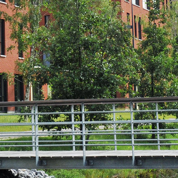 Outdoor space, Jeroen Bosch Hospital, Den Bosch, Netherlands
