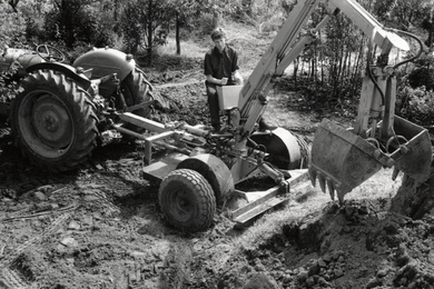 1962 Ebben Planting trees