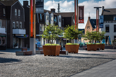 project Terneuzen (Conische vierkante bakken)