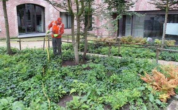 Het vochtgehalte van de bodem