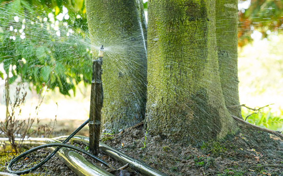 Water afgifte en interval